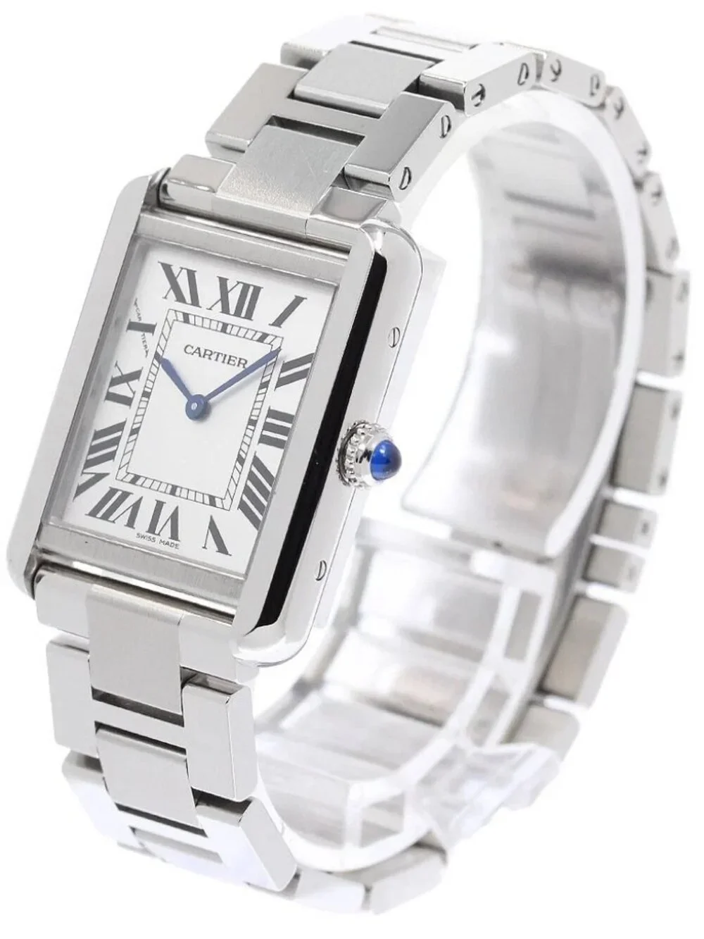 CARTIER Tank solo SM W5200013 Silver Dial Quartz Ladies Watch_946611 - Picture 2 of 6